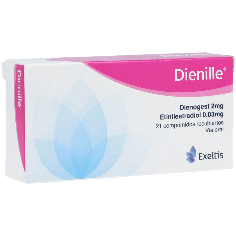 DIENILLE (2+0.03)MG TAB REC CAJ X 21