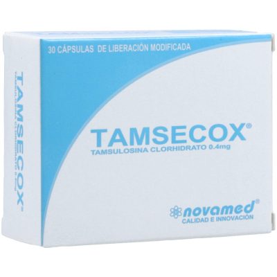 TAMSECOX 0.4MG CAP LIB PROL CAJ X 30