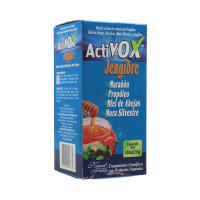 ACTIVOX JENGIBRE   NATURAL FRESHLY FCO X 180ML