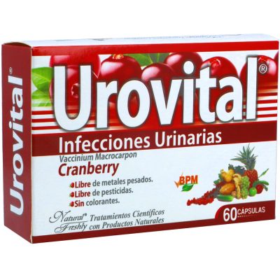 UROVITAL MULTIPLES COMPONENTES NATURAL FRESHLY CAJ X 60