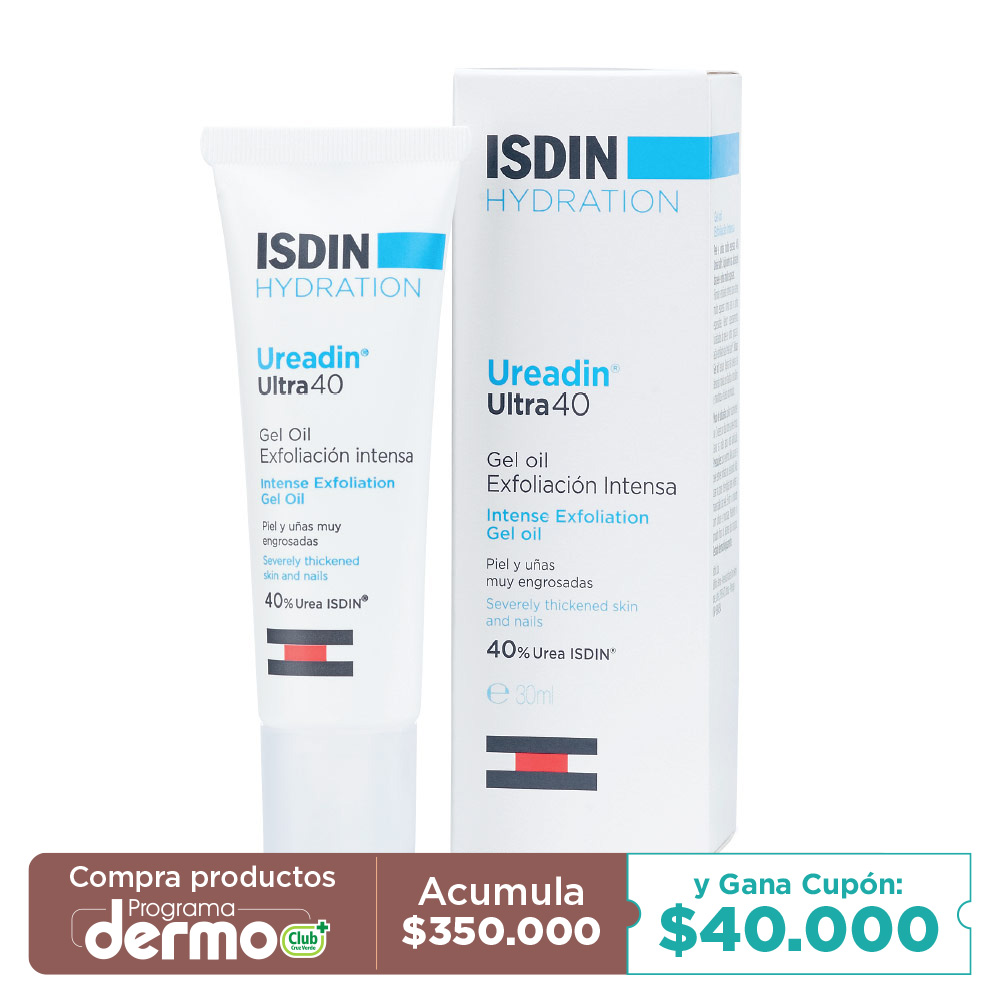 GEL EXFOLIACION INTENSA ISDIN UREADIN ULTRA 40 TUB X 30ML