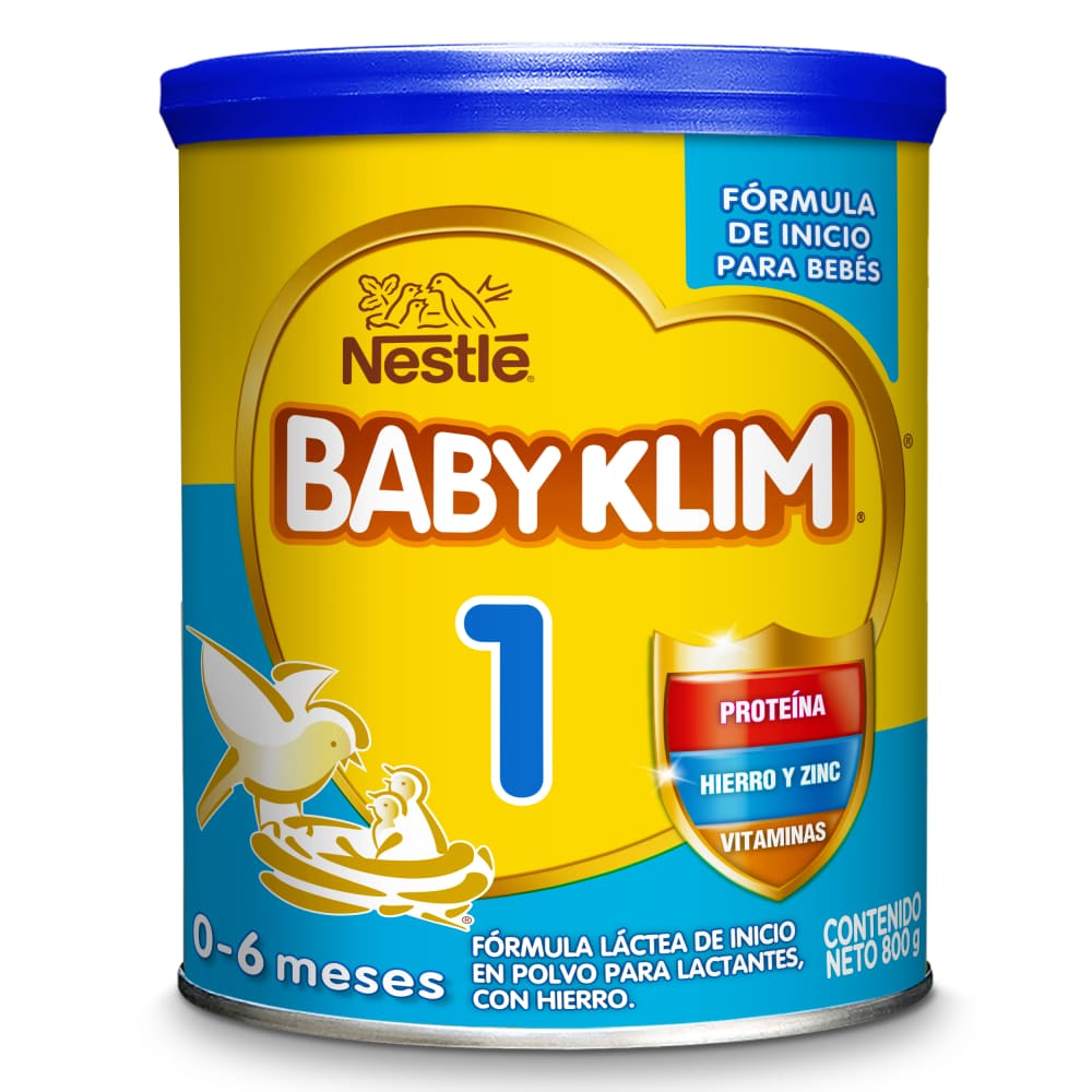 FORMULA LACTEA ETAPA 1 BABY KLIM TAR X 800GR 0 A 6 MESES