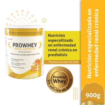 PROWHEY RENAL CRONICO LAT X 900GR VAINILLA-CARAMELO