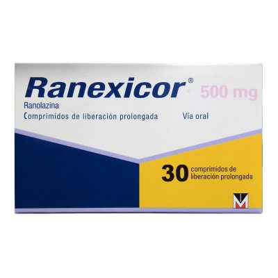 RANEXICOR 500MG TAB LIB PROL CAJ X 30