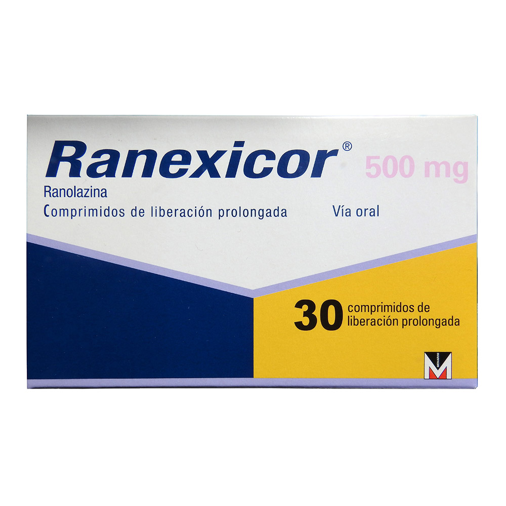 RANEXICOR 500MG TAB LIB PROL CAJ X 30