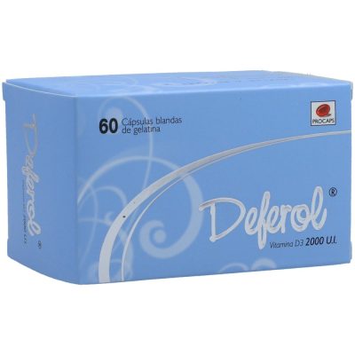 DEFEROL 2000UI CAP BLAND  CAJ X 60