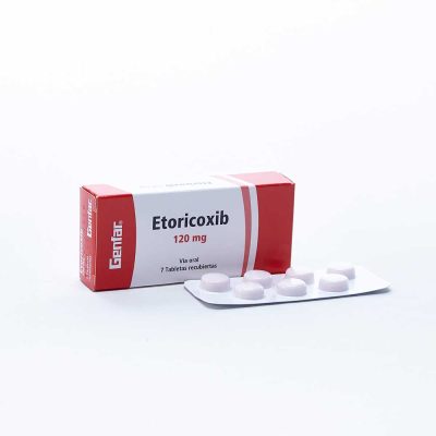 ETORICOXIB 120MG TAB REC CAJ X 7 GENFAR