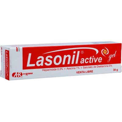 LASONIL ACTIVE (1+5+0.3)% GEL TOP  TUB X 30GR