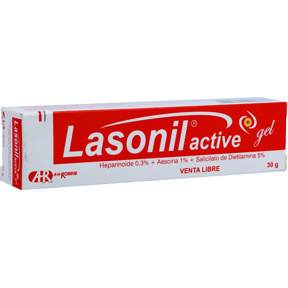 LASONIL ACTIVE (1+5+0.3)% GEL TOP TUB X 30GR