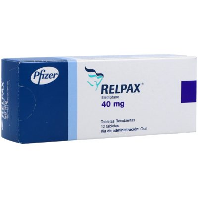 RELPAX 40MG TAB REC CAJ X 12
