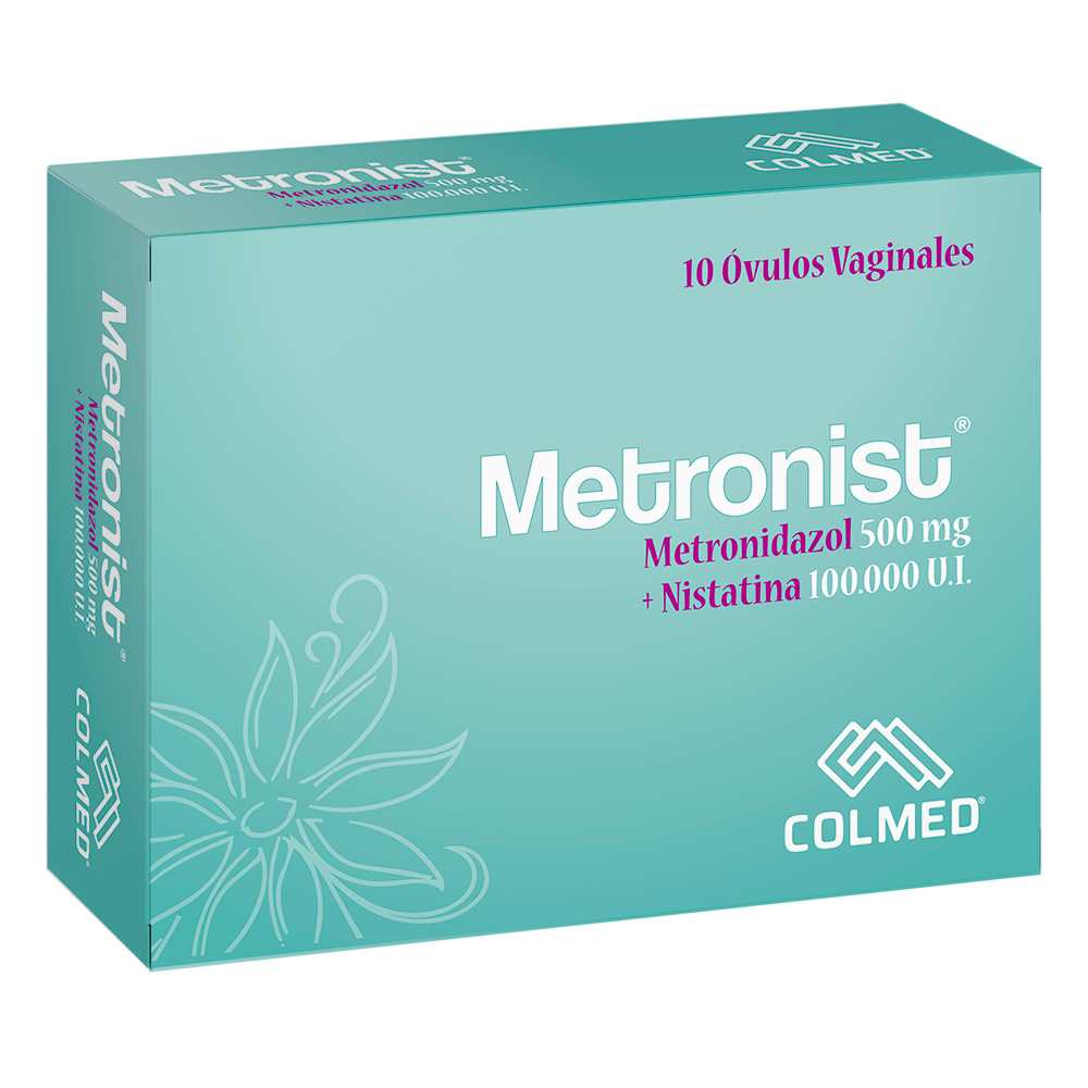 METRONIST 500MG+100000UI OVUL CAJ X 10