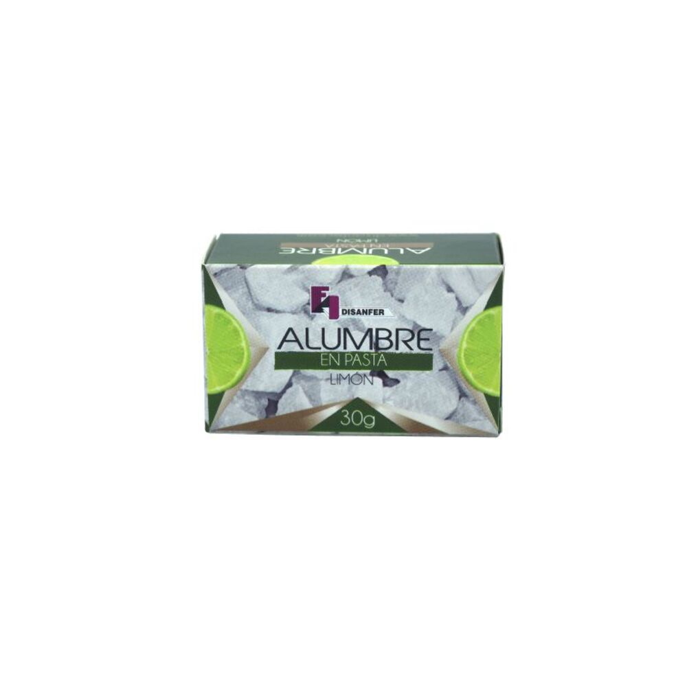 ALUMBRE EN PASTA BAR X 30GR DISANFER