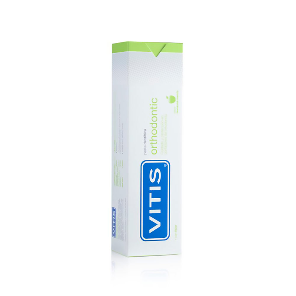 CREMA DENTAL VITIS TUB X 100ML ORTHODONTIC MANZANA-MENTA
