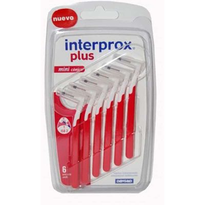 INTERPROX PLUS MINI CONICO PAQ X 6