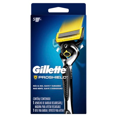 MAQUINA AFEITAR GILLETTE SOB X 1 FUSION5 PROSHIELD