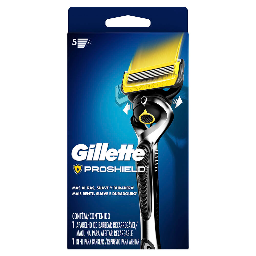 MAQUINA AFEITAR GILLETTE SOB X 1 FUSION5 PROSHIELD