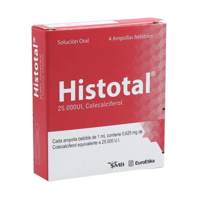 HISTOTAL 25000UI/ML SOL ORAL  CAJ X 4 AMP