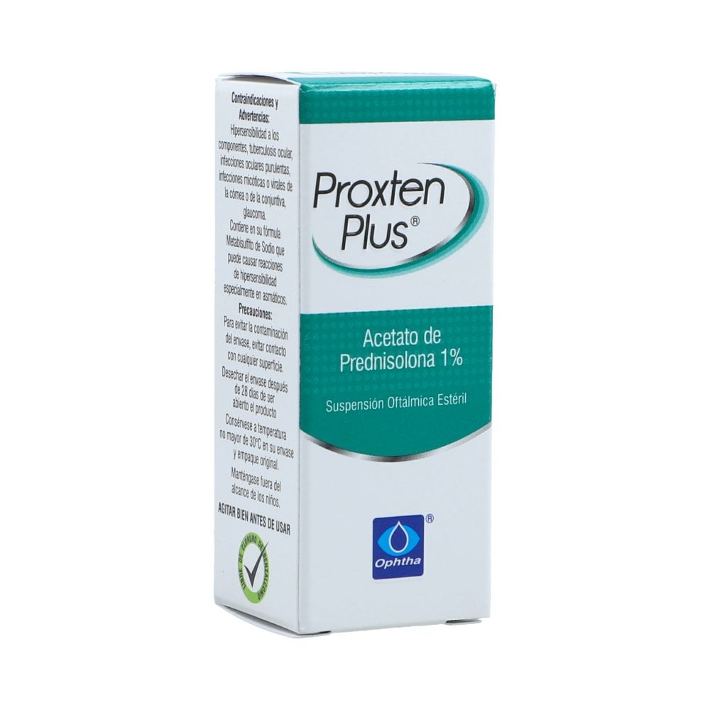 PROXTEN PLUS 10MG/ML(1%) SUSP OFT FCO X 5ML
