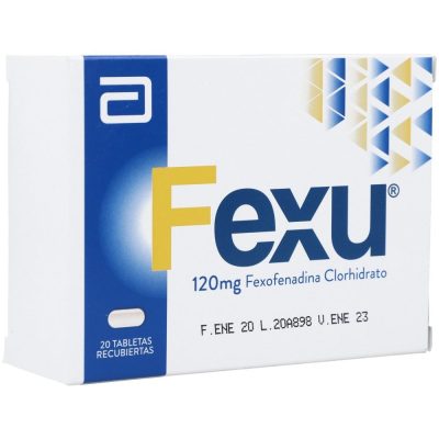 FEXU 120MG TAB REC CAJ X 20