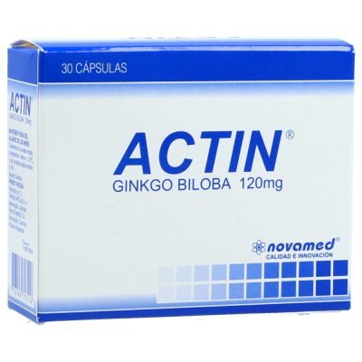 ACTIN 120MG CAP  CAJ X 30