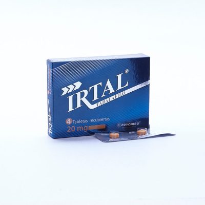 IRTAL 20MG TAB REC  CAJ X 4