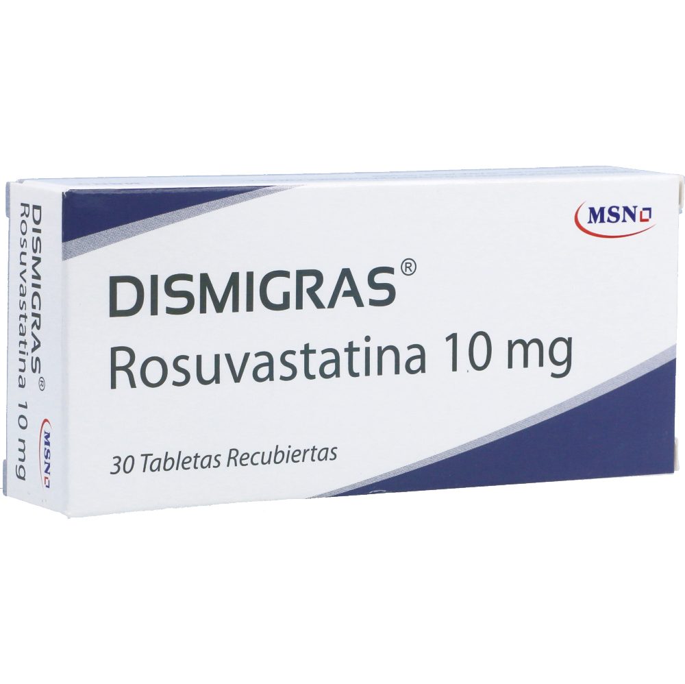 DISMIGRAS 10MG TAB REC CAJ X 30