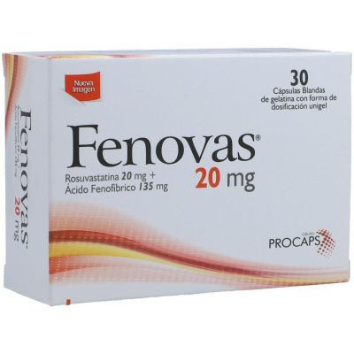 FENOVAS (135+20)MG CAP BLAND  CAJ X 30