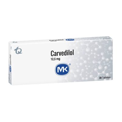 CARVEDILOL 12.5MG TAB  CAJ X 30 MK