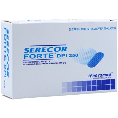 SERECOR FORTE DPI (250+50)MCG CAP POLV INH CAJ X 30
