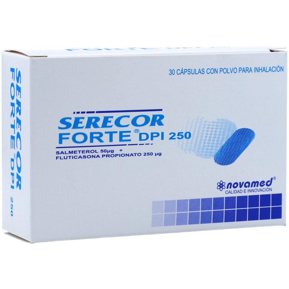SERECOR FORTE DPI (250+50)MCG CAP POLV INH CAJ X 30