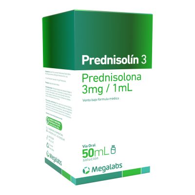 PREDNISOLIN 3 15MG/5ML(0.3%) SOL ORAL  FCO X 50ML