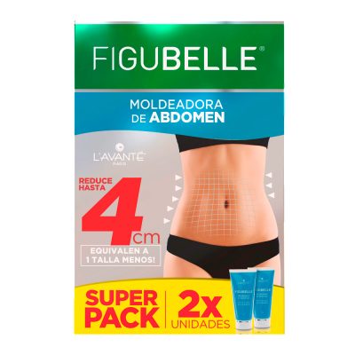 PROMO MOLDEADOR DE ABDOMEN   FIGUEBELLE PAQ X 2TUB X 150GR