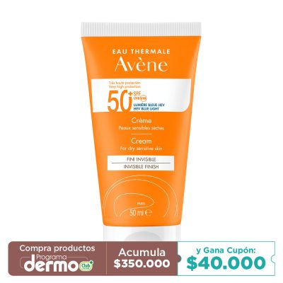 PROTECTOR SOLAR ANTI OXIDANTE   AVENE TUB X 50ML SPF 50+