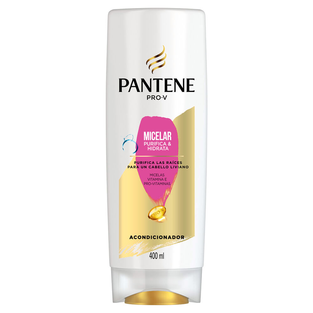 ACONDICIONADO MICELAR PURIFICA PANTENE FCO X 400ML