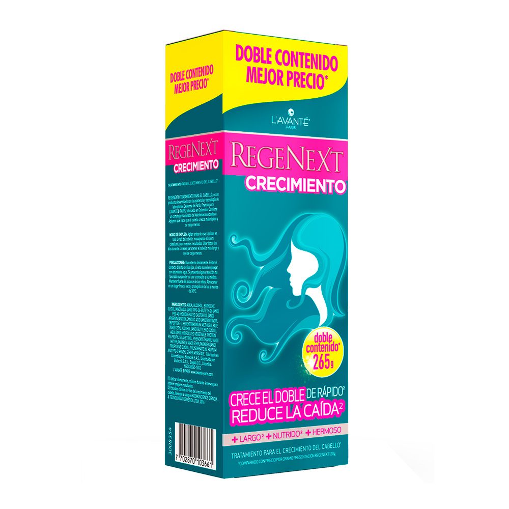 REGENEXT CRECIMIENTO LAVANTE FCO X 265GR