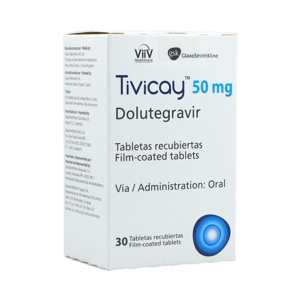 TIVICAY 50MG TAB REC FCO X 30