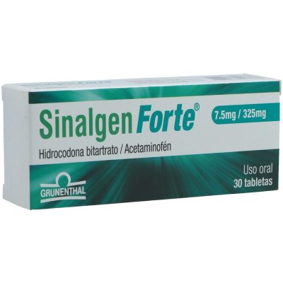 SINALGEN FORTE (325+7.5)MG TAB CAJ X 30