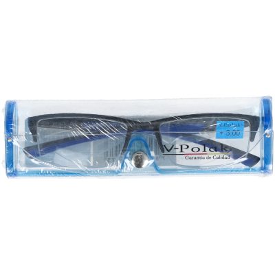 GAFAS DE LECTURA V-POLAK REF VP16-12 UND BRIGHTLOOK 3.0+ AZUL