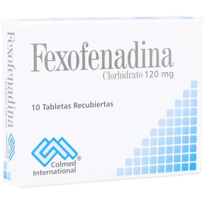 FEXOFENADINA 120MG TAB REC  CAJ X 10 COLMED