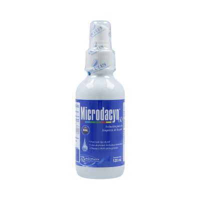 SOLUCION PARA LIMPIEZA DE PIEL SOL TOP MICRODACYN 60 FCO X 120ML