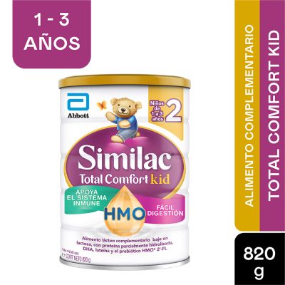 SIMILAC2(1-3ANOS) PROSENSITIVE   ABBOTT TAR X 820GR TOTAL COMFORT