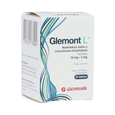 GLEMONT L (5+10)MG TAB REC  FCO X 28