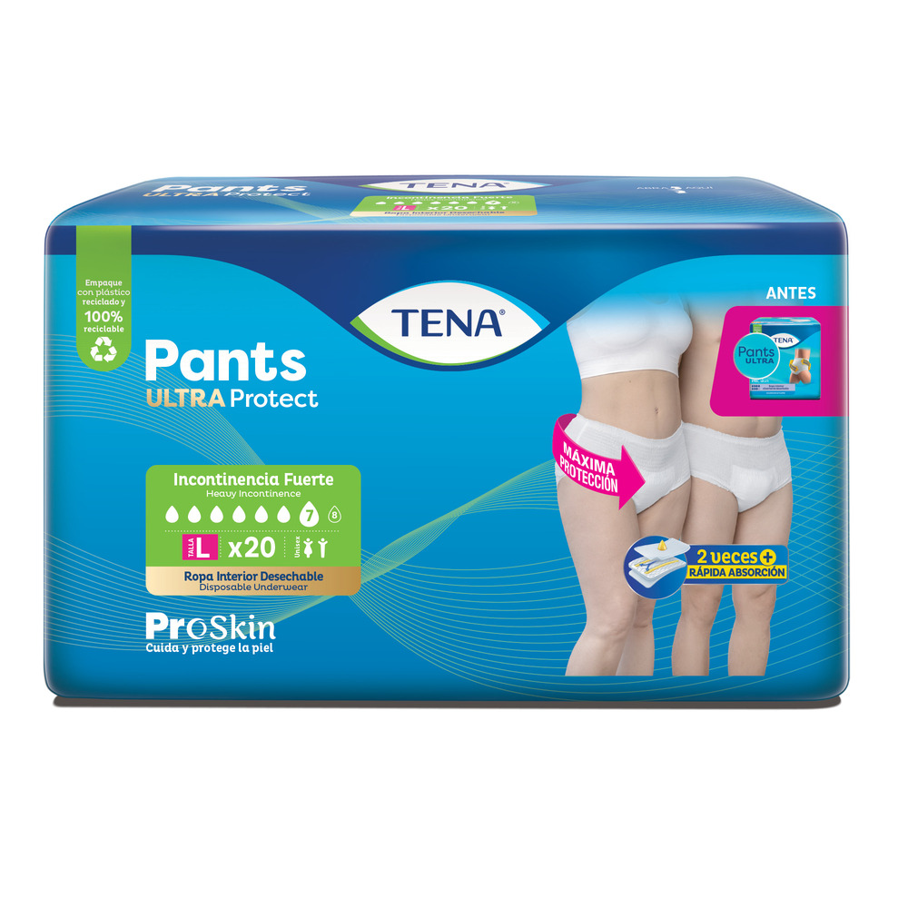PANTS ULTRA TENA PAQ X 20 LARGE (L)