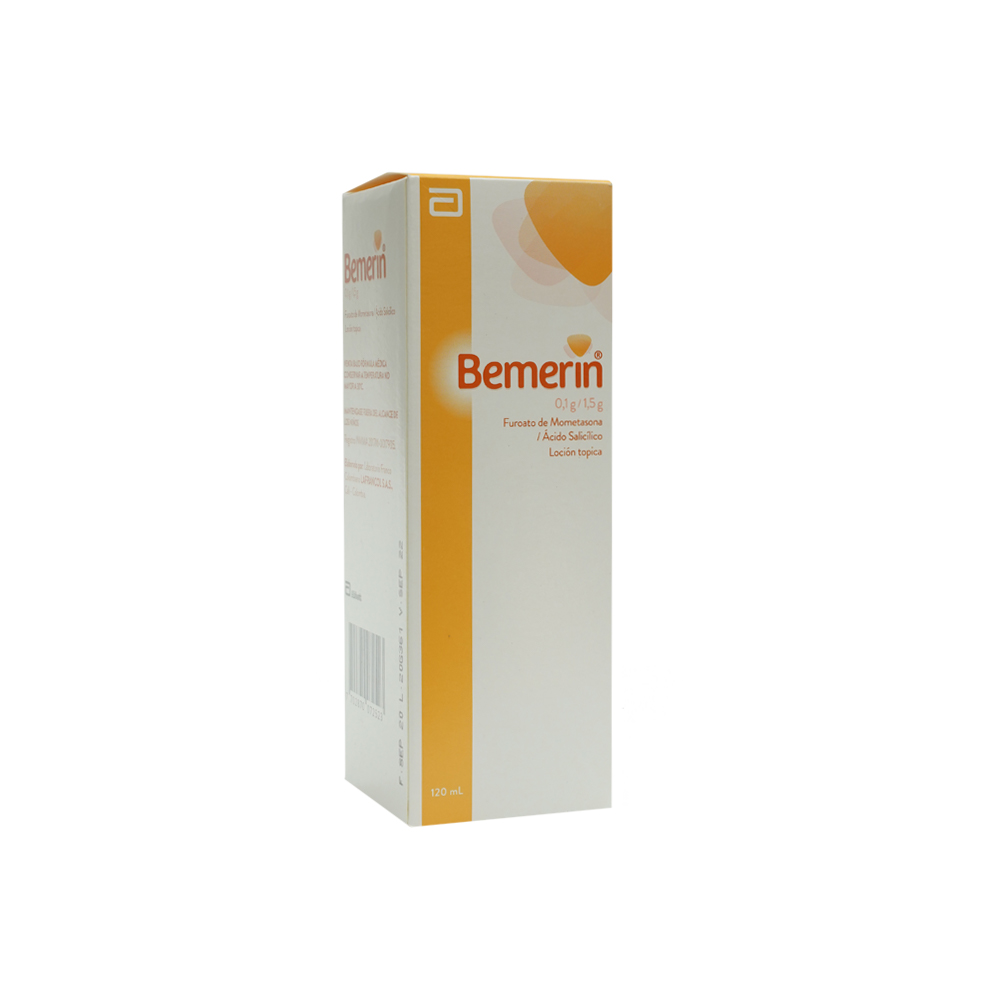 BEMERIN (15+1)MG/ML LOC TOP FCO X 120ML