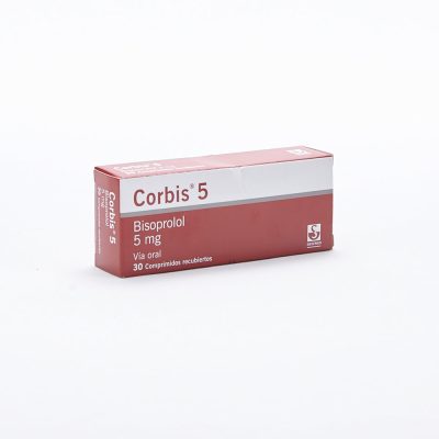 CORBIS 5MG TAB REC CAJ X 30