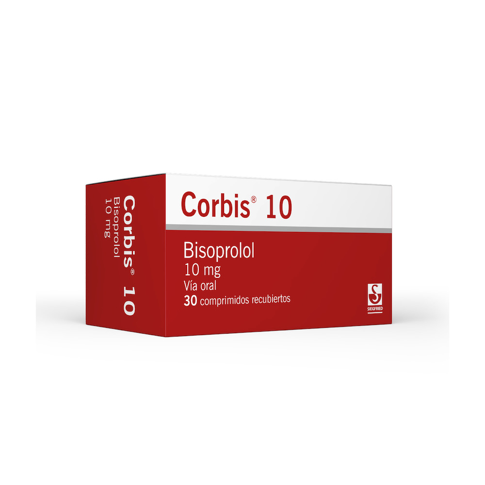 CORBIS 10MG TAB REC CAJ X 30