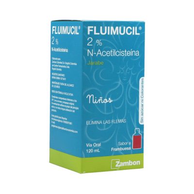 FLUIMUCIL NINOS 100MG/5ML(2%) JBE FCO X 120ML FRAMBUESA