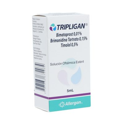 TRIPLIGAN 0.1+1.5+5MG/ML(0.01+0.15+0.5)% SOL OFT FCO X 5ML
