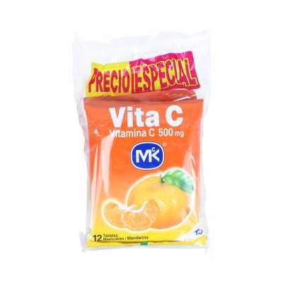 PROMO VITA C PRECIO ESPECIAL 500MG TAB MAST PAQ X 1 MANDARINA
