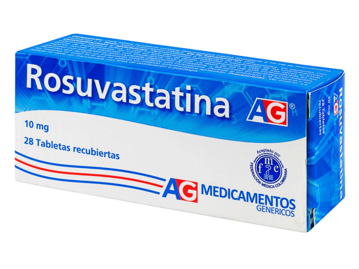 ROSUVASTATINA 10MG TAB REC CAJ X 28 AG